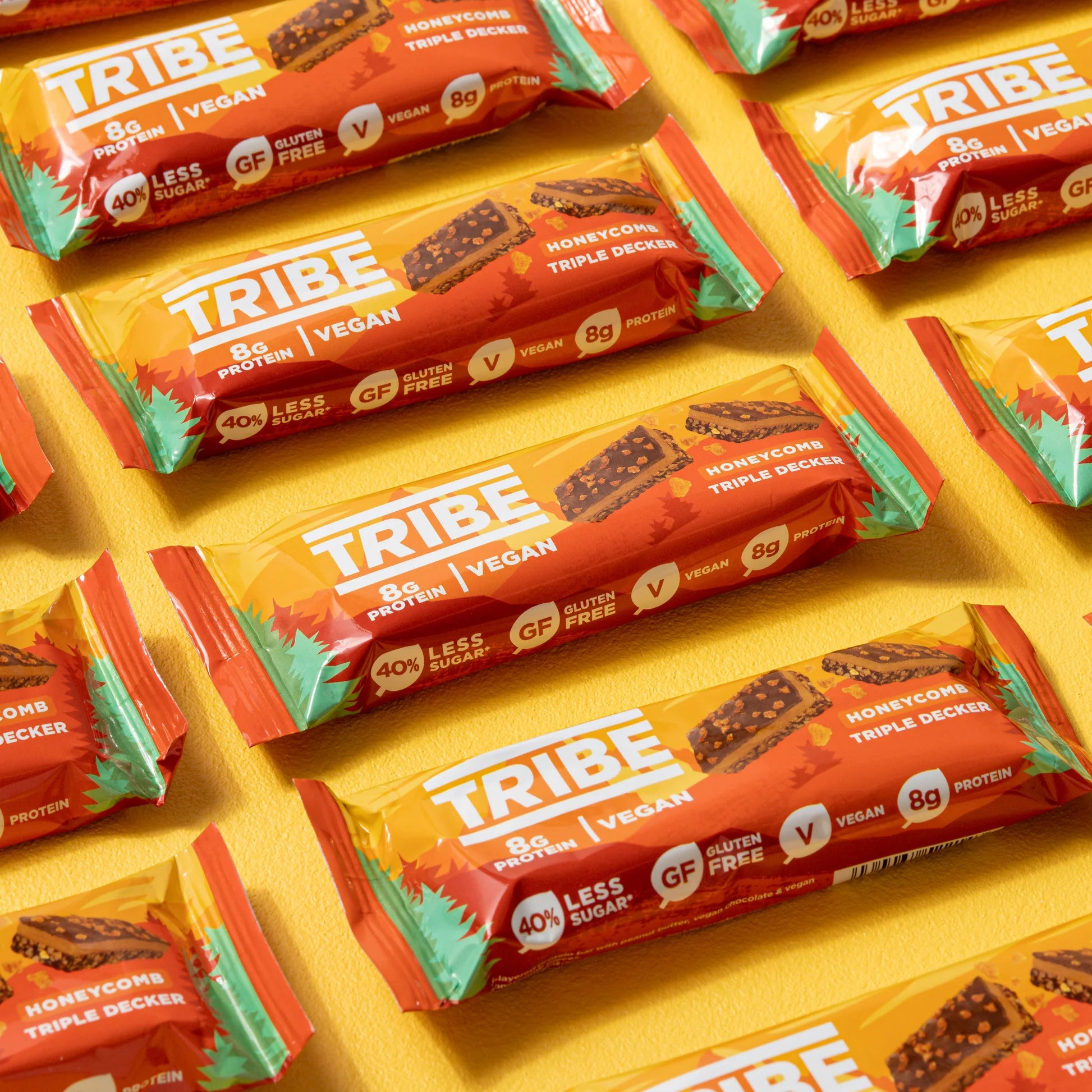 12 x 40g Honeycomb Triple Decker