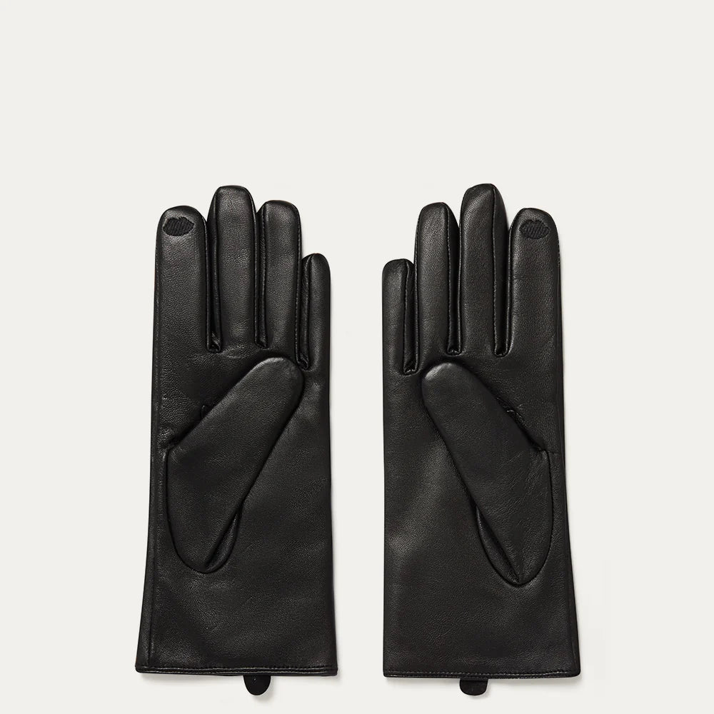 LULU RED LEATHER COLE CROSSBODY & KAI GLOVE SET