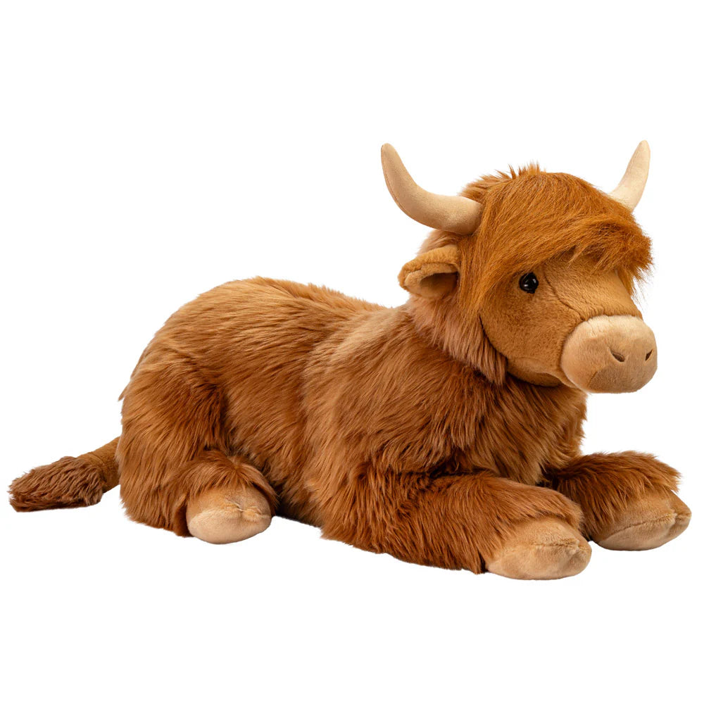 Borealis Bruce Highland Cow 68cm Soft Toy