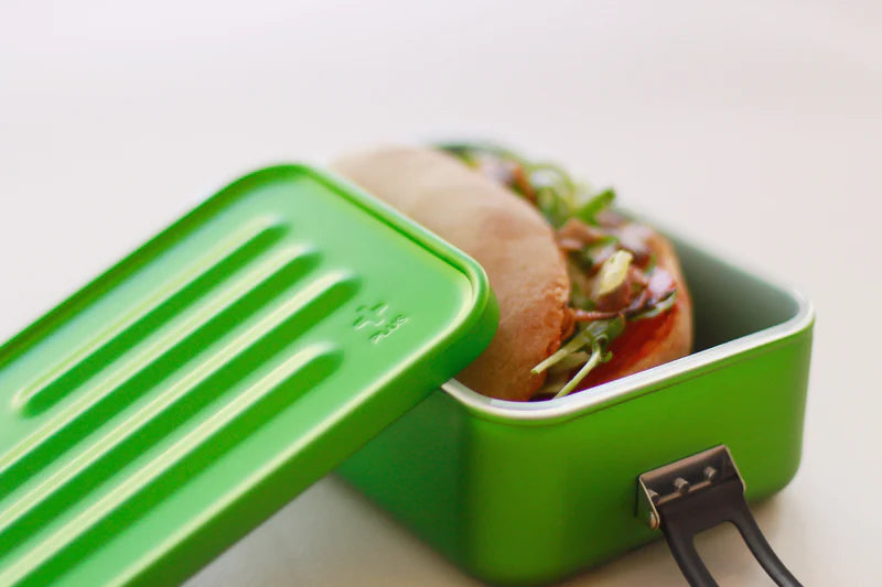 Metal Food Box Green S (0.8 L)