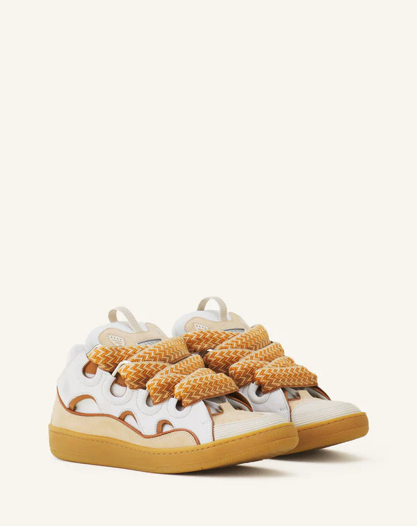 CURB LEATHER SNEAKERS