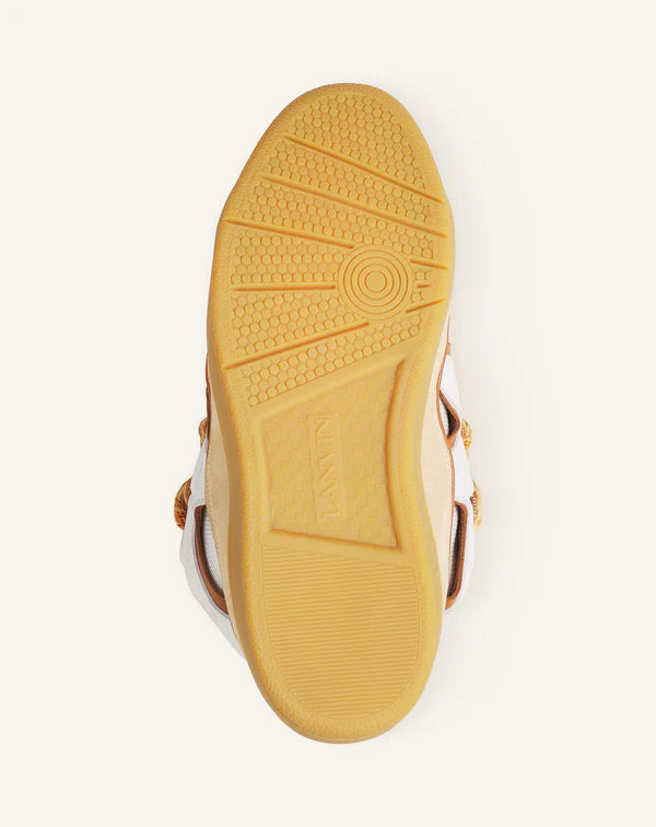 CURB LEATHER SNEAKERS