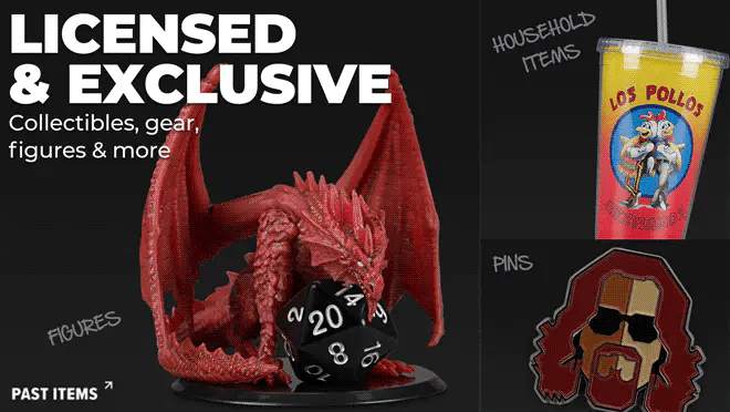 Loot Crate EXCLUSIVE POP CULTURE COLLECTIBLES & GEAR