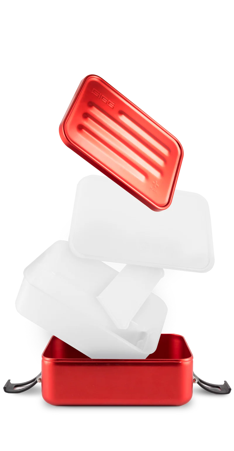 Metal Food Box Green S (0.8 L)