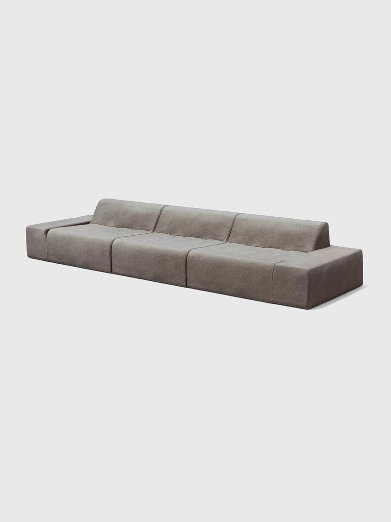 Modo 3 Piece (142") Sofa - Performance Fabric - Mocha
