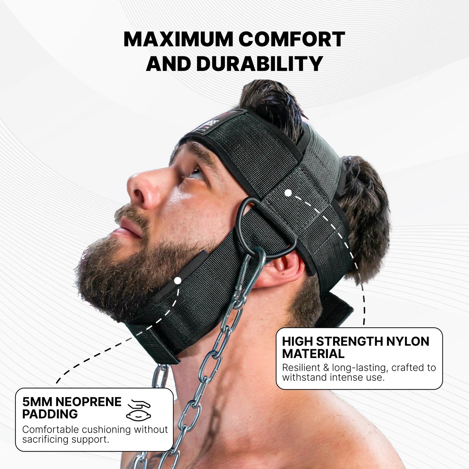 Neck Head Harness - Build Neck Strength & Improve Stability