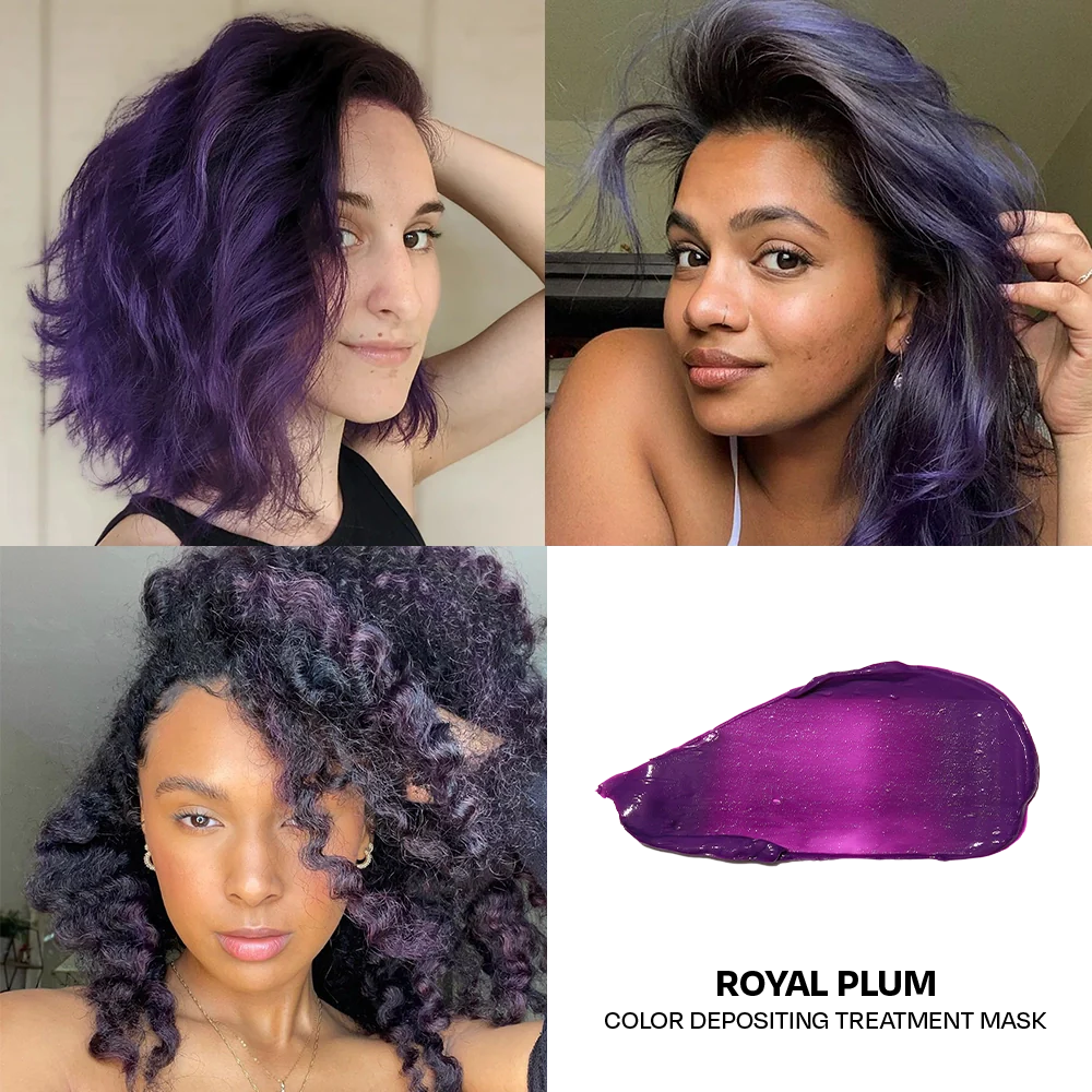 Royal Plum Color Depositing Treatment Mask