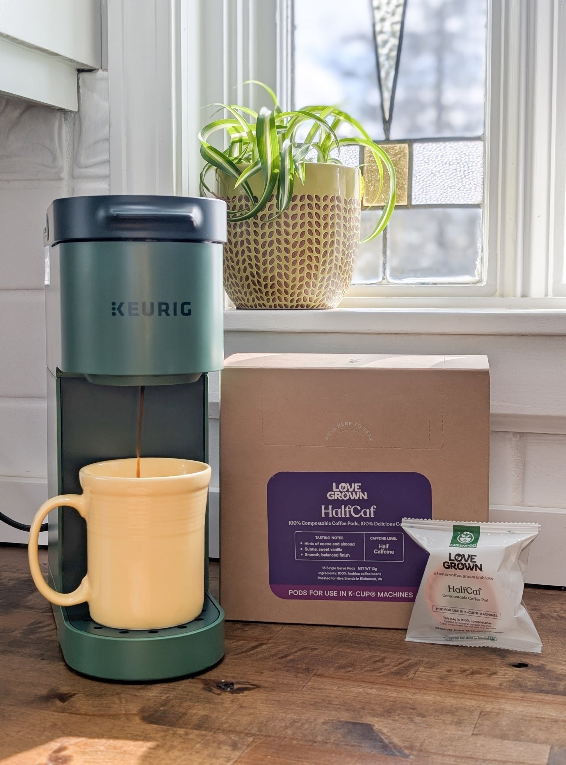 Love Grown Compostable Coffee Pods for Keurig® Machines - Box of 15