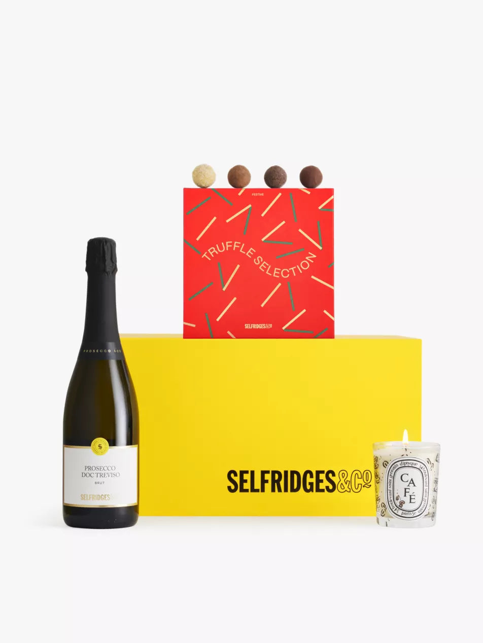 SELFRIDGES SELECTION The Christmas Night-In gift box - 4 items included