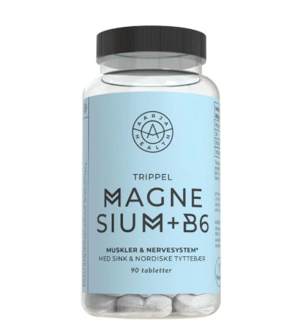 TRIPLE MAGNESIUM + ZINC + B6 + LINGONE (VEGAN)