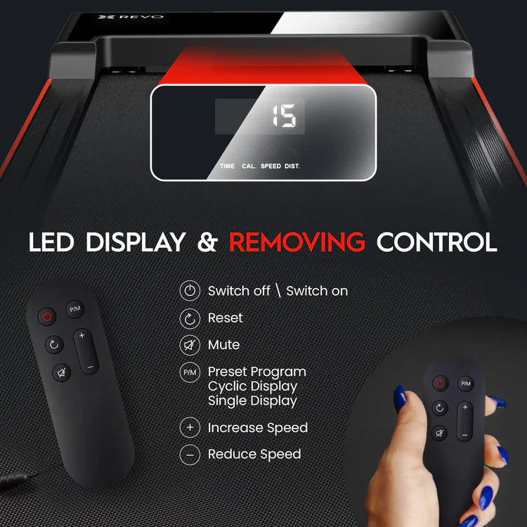 The REVO® Walking Pad Treadmill