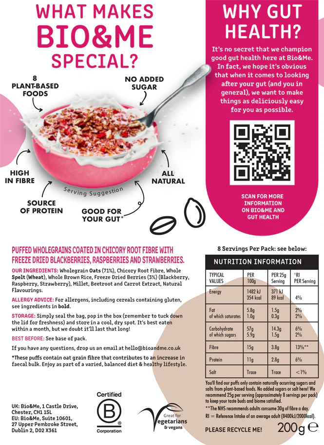 BERRY MULTIGRAIN PUFFS (200g)