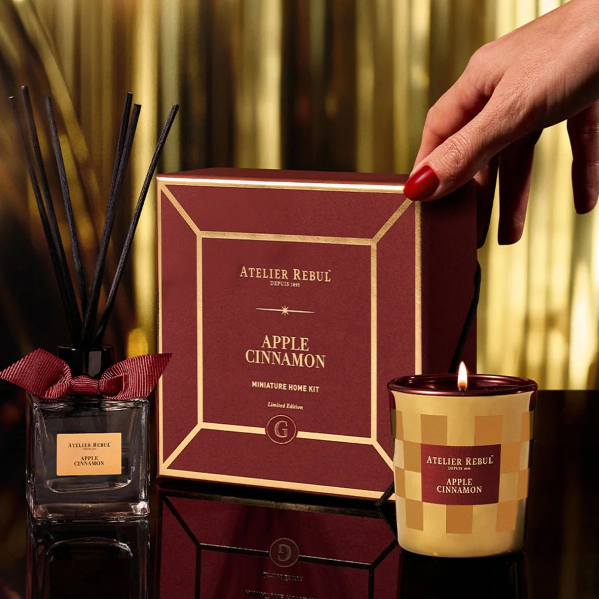 Apple Cinnamon Miniature Home Gift Set