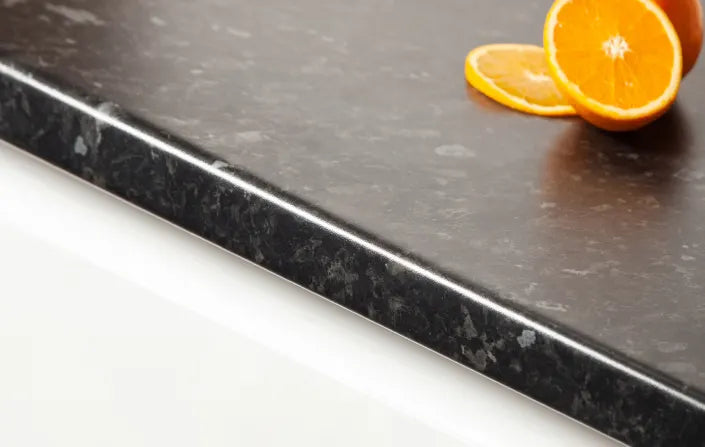 Black Granite Nimbus 38mm Worktop Free Edging Strip