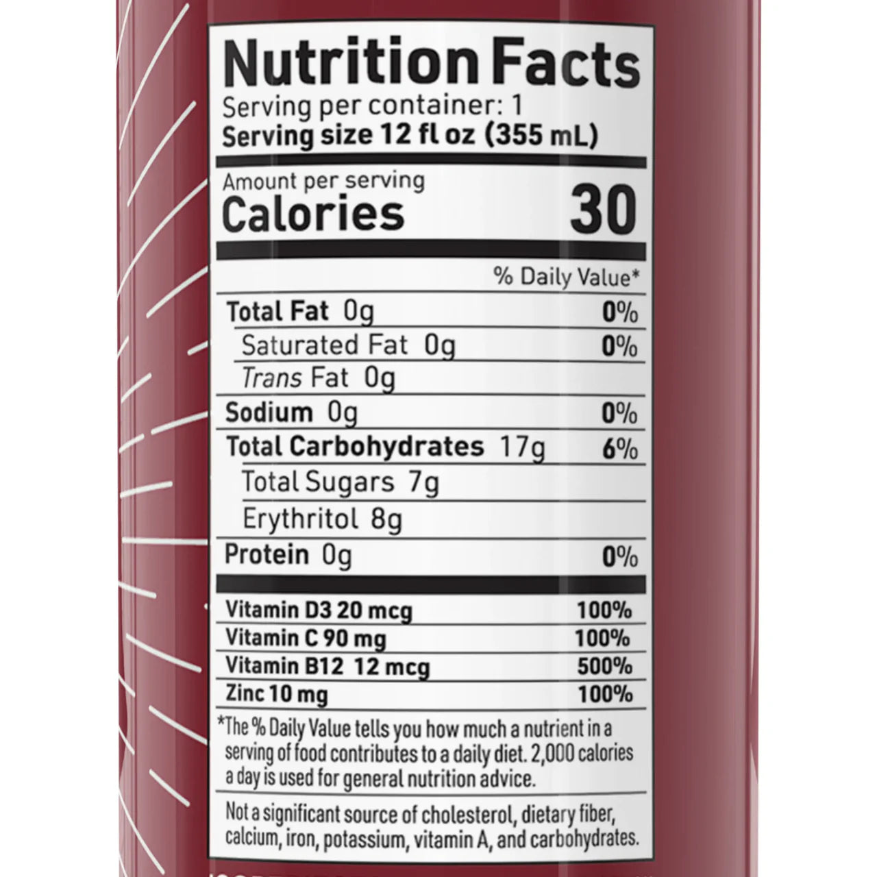 Life Cider ACV Drink, Black Cherry, 12 Pack