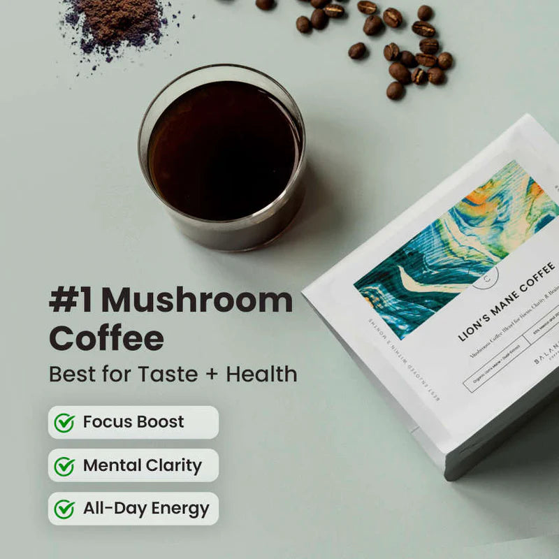 Lion's Mane Coffee - Brain-Boosting Brew