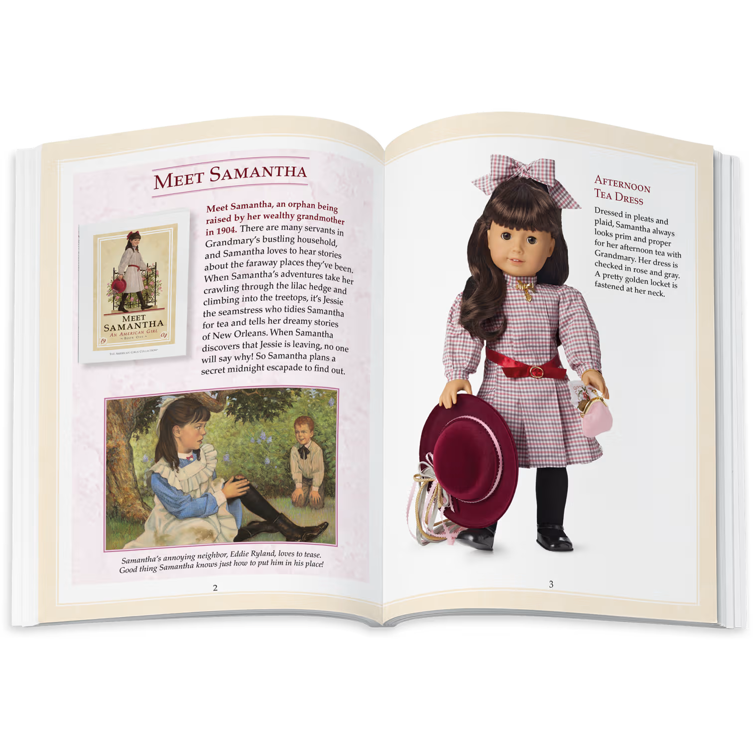 Samantha Parkington™ 18-inch Doll, Book & Accessories (Historical Characters)