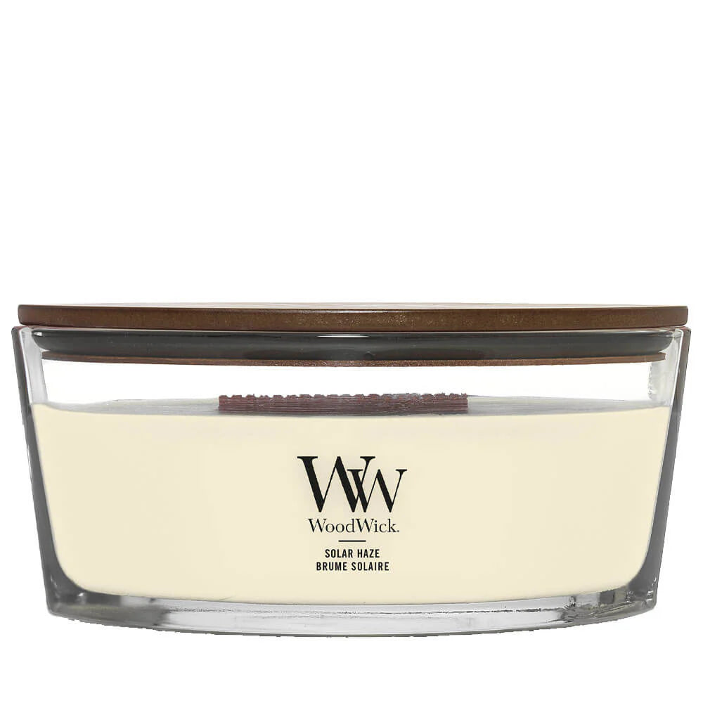 WoodWick Solar Haze Ellipse Jar Candle